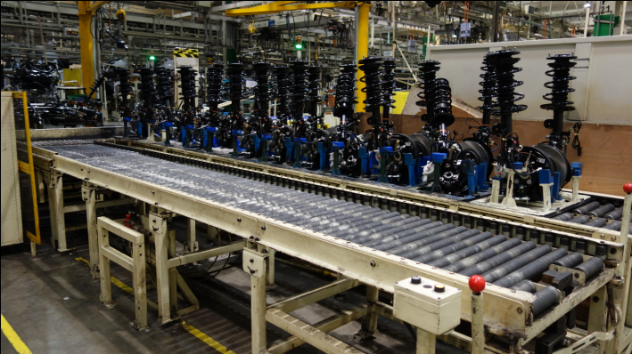 減震總成輸送線